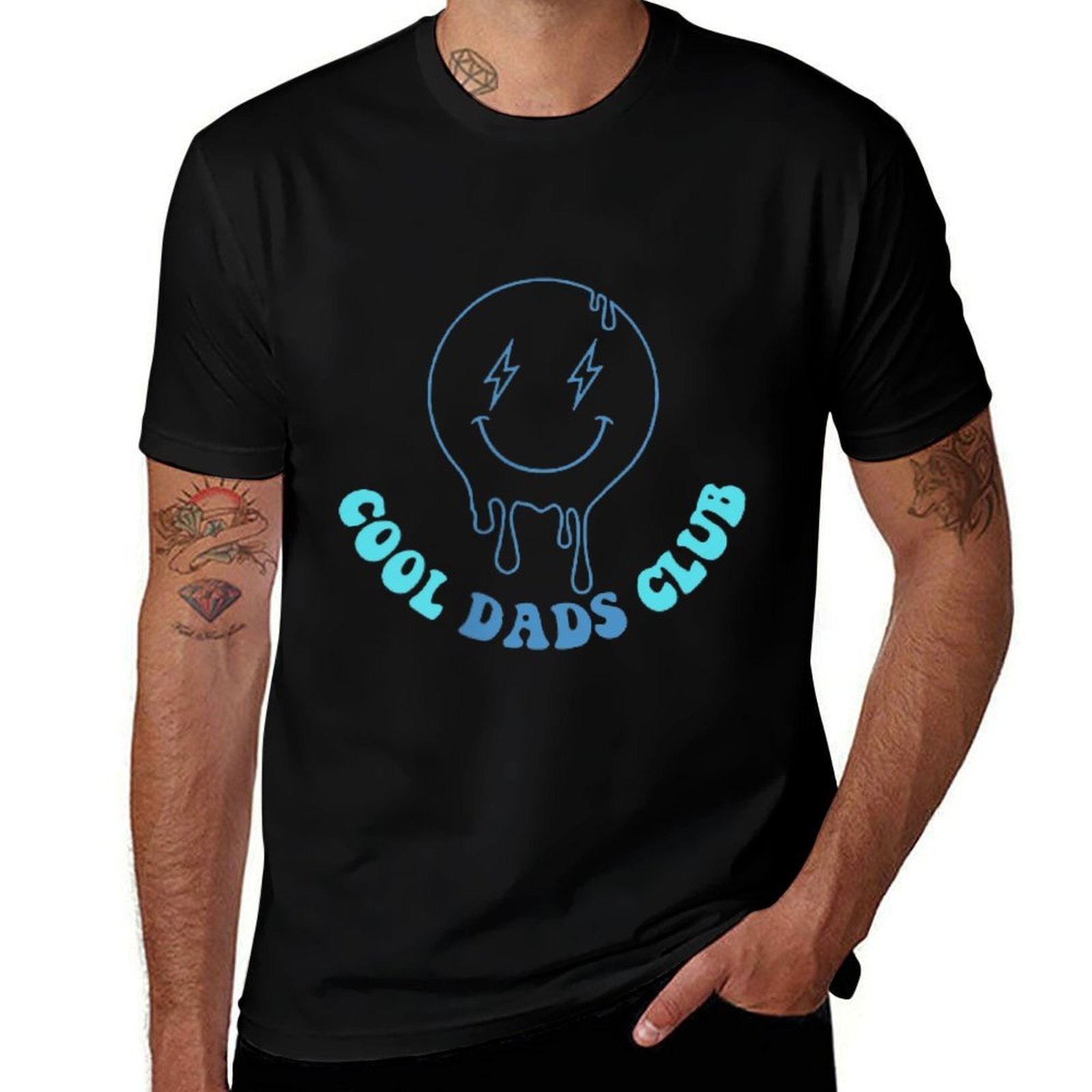 Cool Dads Club Retro Groovy Dad Fathers Day  Affordable Price T-Shirt