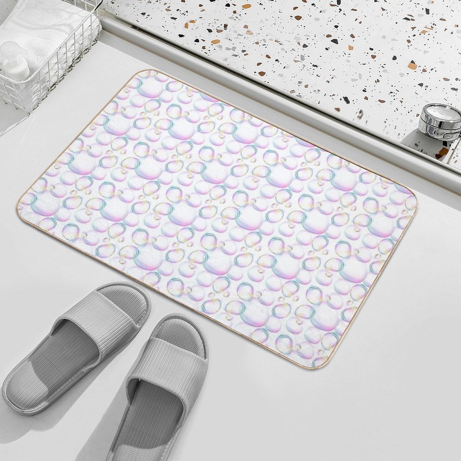 The Magic Bubbles  Non-Slip Bath Mat
