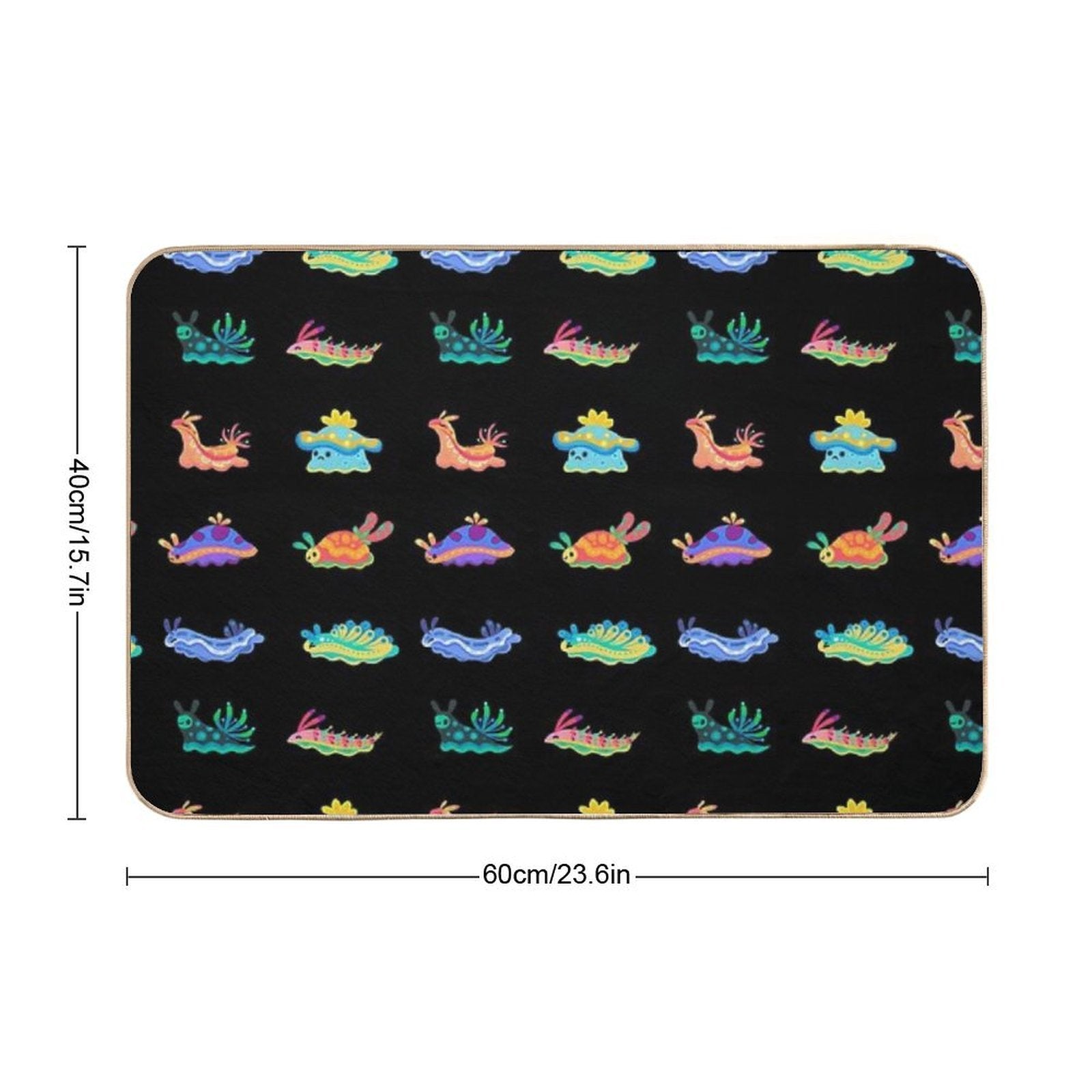 Sea Slug  Eco-Friendly Bath Mat