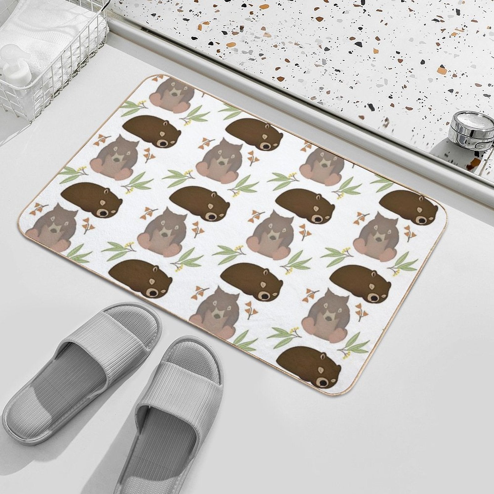 Sleepy Wombats  Toxin-Free Bath Mat