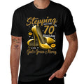 High Heels Stepping Into My 70th Birthday 70 And Fabulous  Trendy Pattern T-Shirt