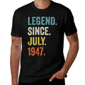 75 Years Old Legend Since July 1947 75th Birthday  Affordable Price T-Shirt
