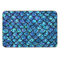 Magical Sparkly Mermaid Scales  Long-Lasting Bath Mat