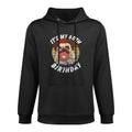 60 Years Old Pug And Donut Vintage Distressed 60th Birthday Breathable Fabric Hoodie