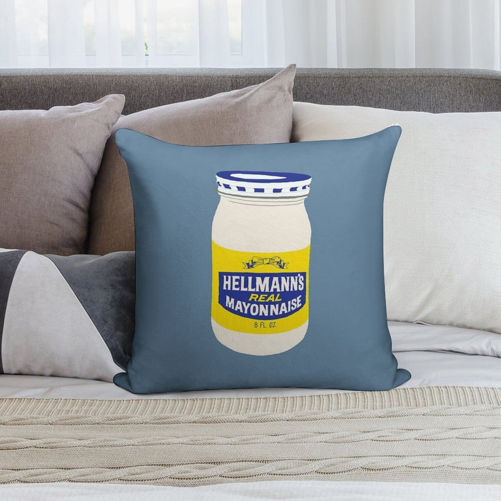 Mayonnaise ! Soft Warmth Comfort Throw Pillow