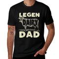 Legen Dairy Dad Cow Farmer Fathers Day for Men  Wrinkle-resistant T-Shirt