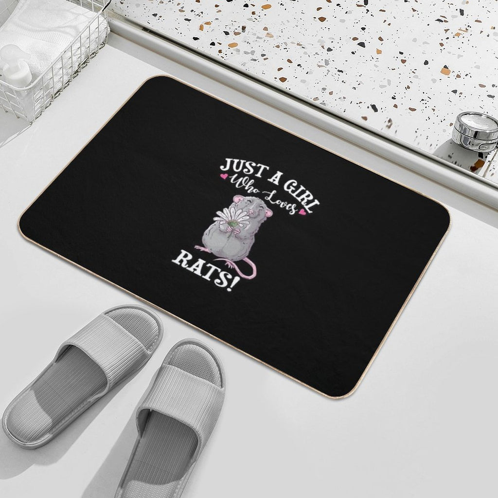 Pet Rat  Anti-Trip Bath Mat