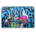 My Badass Cat's Shrooms  Easy To Clean Bath Mat