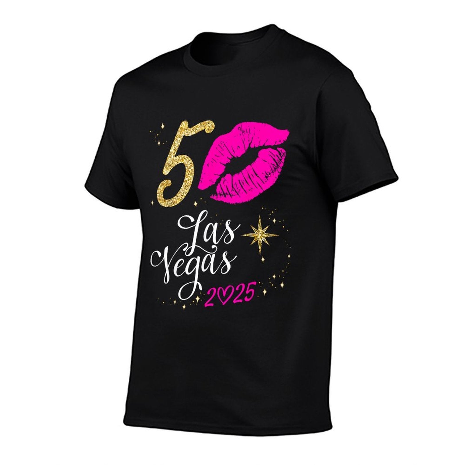 Las Vegas Girls Trips 2025 It's My 50th Birthday Squad  Rolled Sleeves T-Shirt