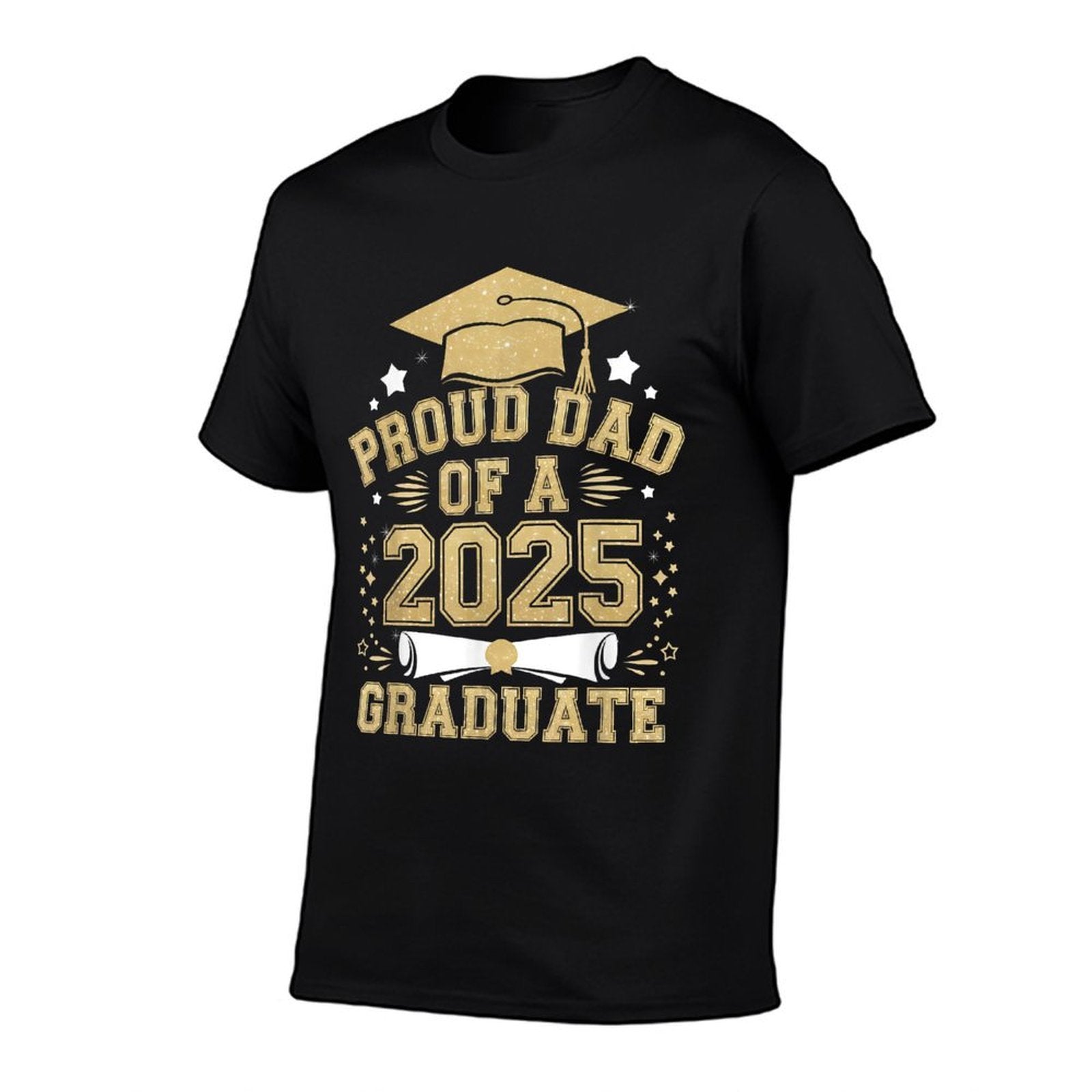 Proud Dad of A Class of 2025 Graduate Senior Graduation  Breathable T-Shirt