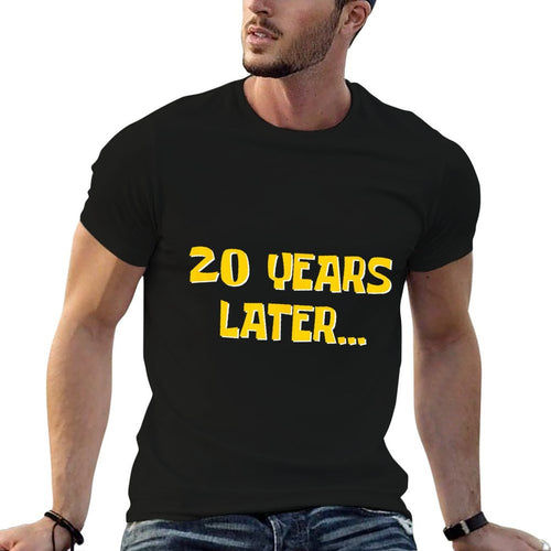 20 Years Later Funny Gen Z Millennial 20th Birthday  Wrinkle-resistant T-Shirt