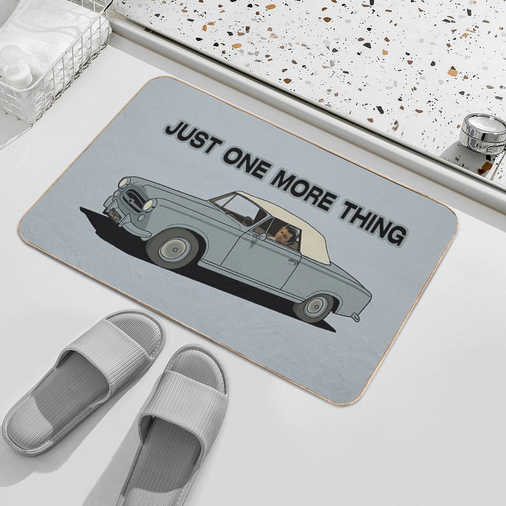 Columbo Driving - Just One More Thing  Eco-Friendly Bath Mat