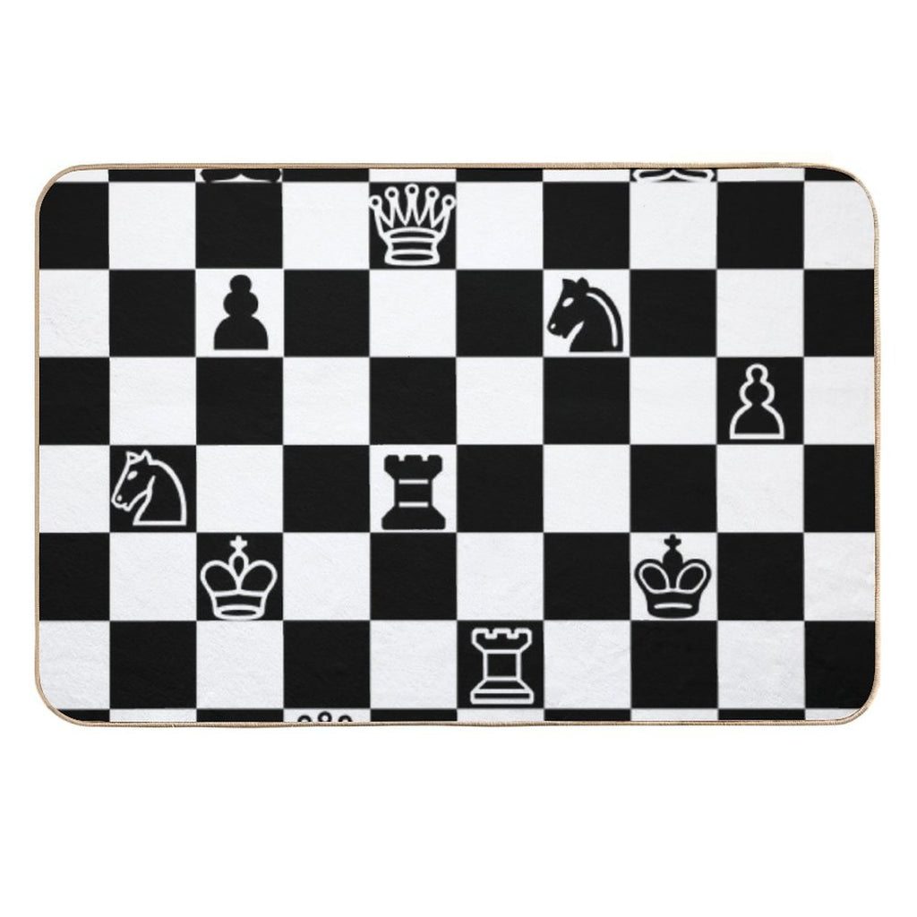 Chess  Pet-Safe Bath Mat