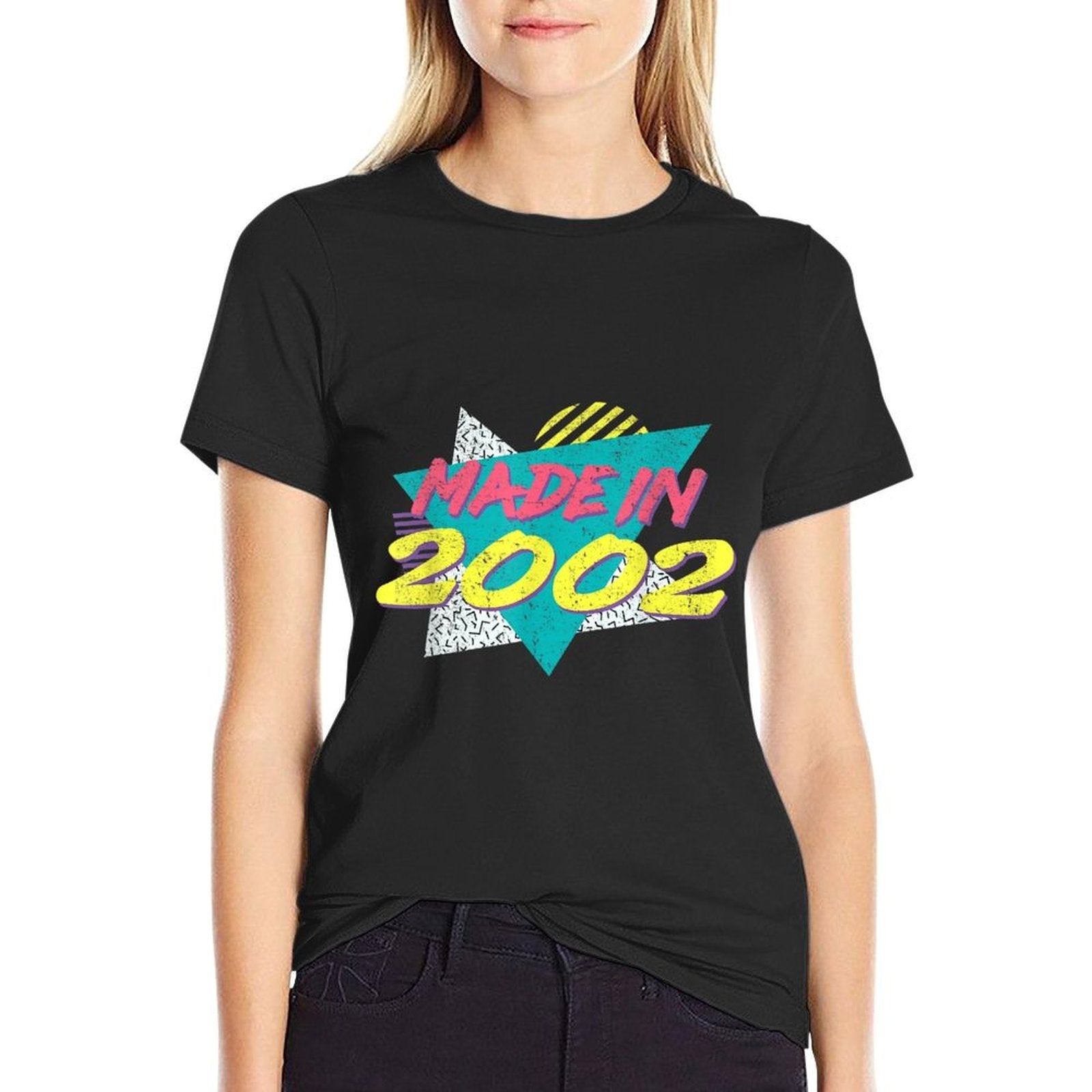 2002 90s Retro 21st Birthday Gifts  Odor-resistant T-Shirt