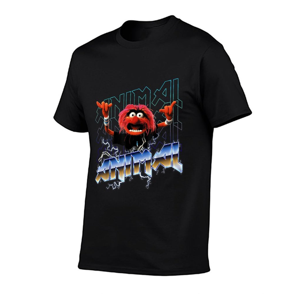 Disney The Muppets Animal Vintage Rock Metal Poster  Lightweight T-Shirt