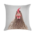 Chicken - Colorful Soft Ultra-Soft Texture Throw Pillow
