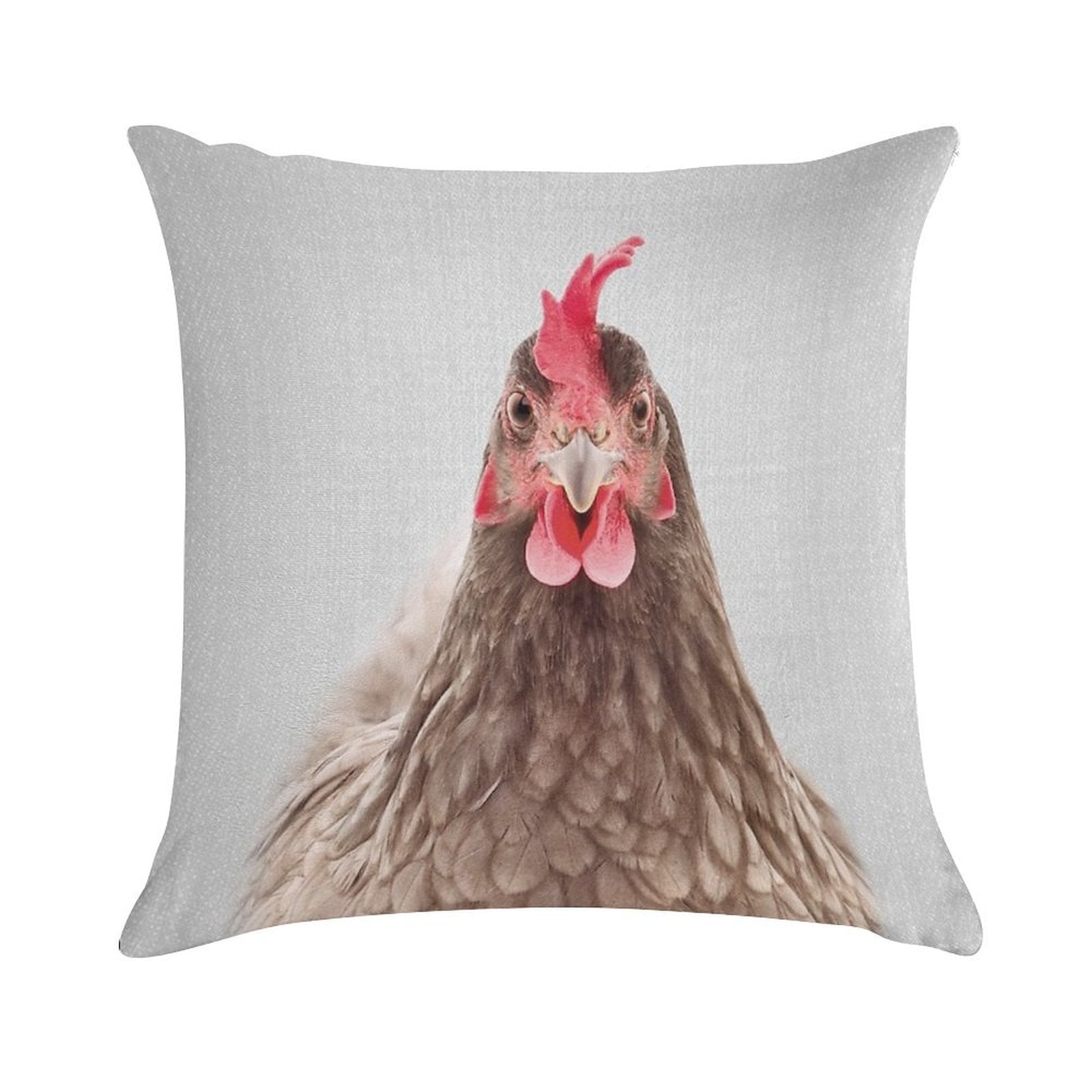 Chicken - Colorful Soft Ultra-Soft Texture Throw Pillow