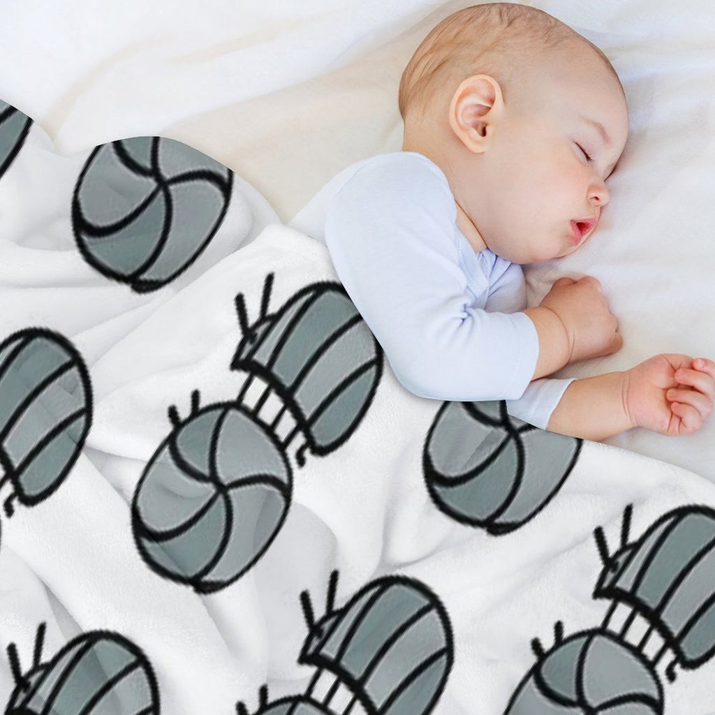 Roly-poly Machine-washable Throw Blanket