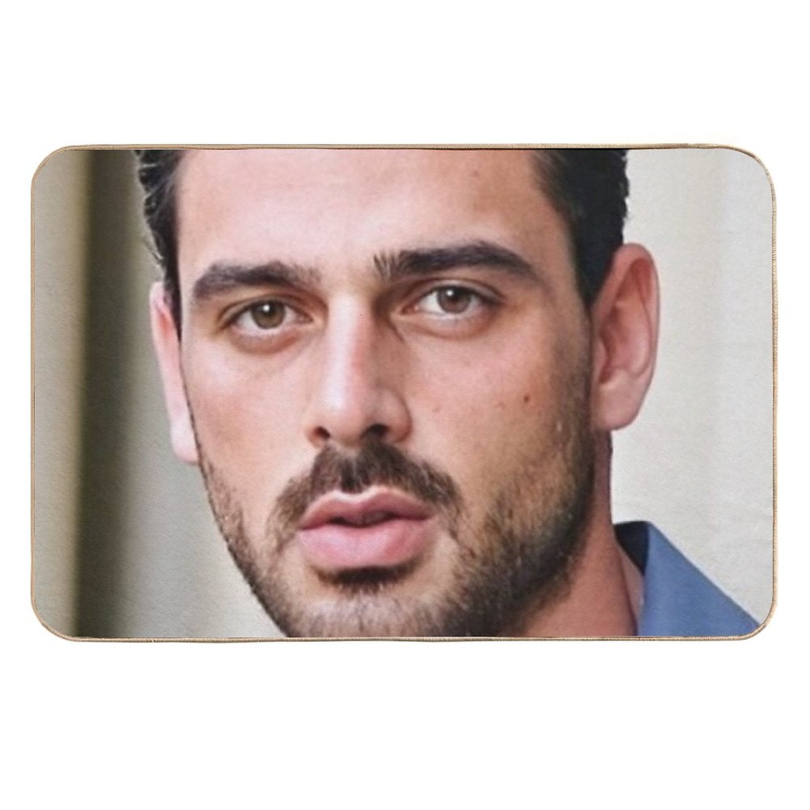 Michele Morrone  High-Traffic Bath Mat