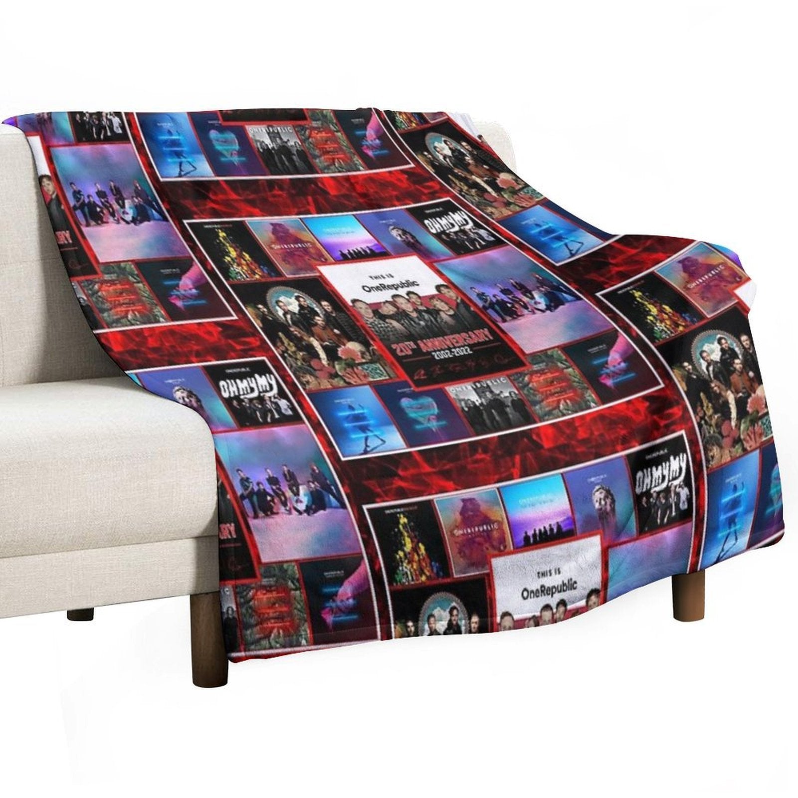 Greatest Albums 20th Anniversary 2002-2022 Multi-functional Throw Blanket