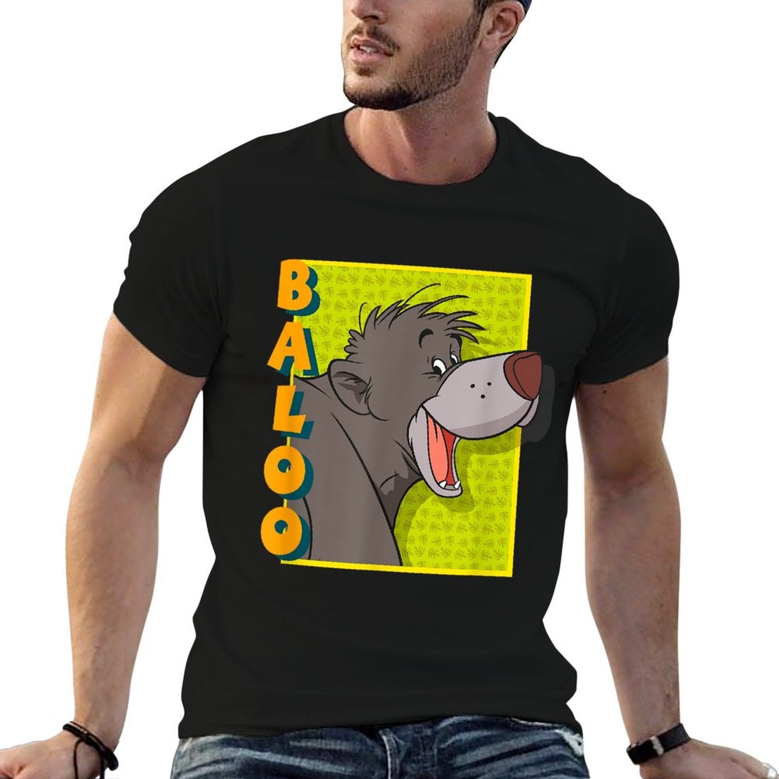 Disney The Jungle Book Baloo  Wrinkle-resistant T-Shirt