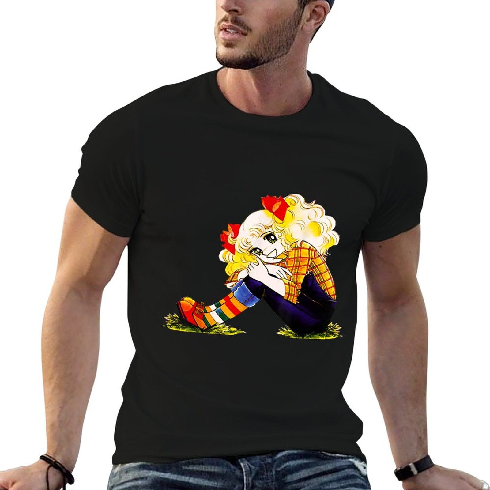 Japanese Candy Retro Vintage 80s Streetwear Anime Manga  Vintage-inspired T-Shirt