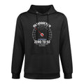 Womens 50th Birthday Oldometer Zero To 50 Years Funny 50th Birthday Customizable Surface Hoodie