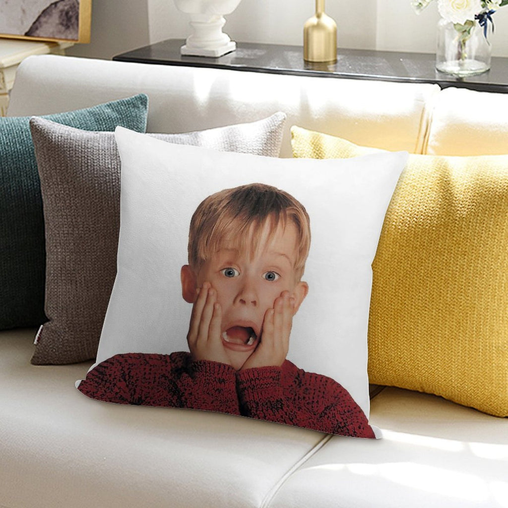 Home Alone Soft Durable Construction Throw Pillow