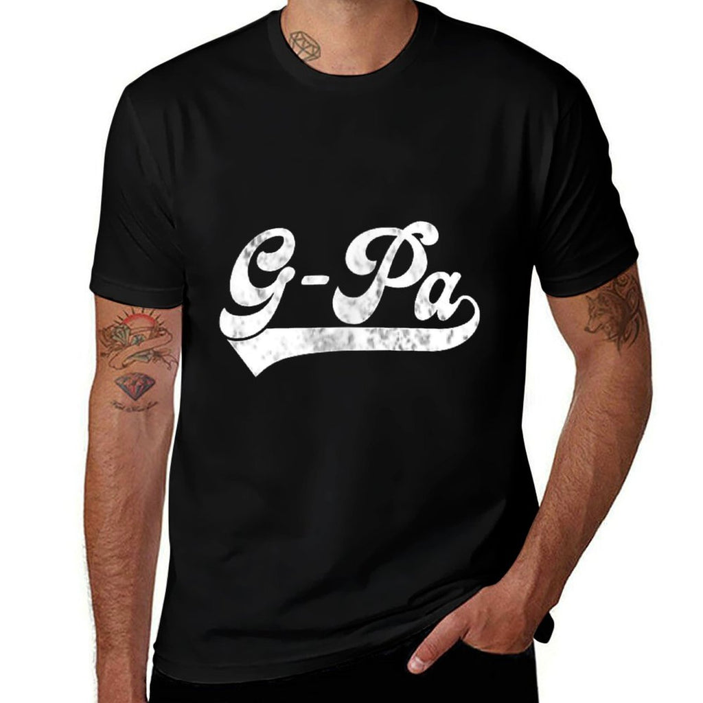 Mens G-pa Vintage Retro Fathers Day for Papa Grandpa  Classic T-Shirt