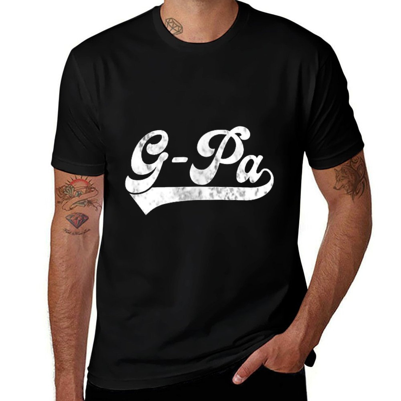 Mens G-pa Vintage Retro Fathers Day for Papa Grandpa  Classic T-Shirt