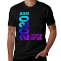 June 2020 Limited Edition Retro 2020 Vintage Year 2020  Summer-ready Fabric T-Shirt