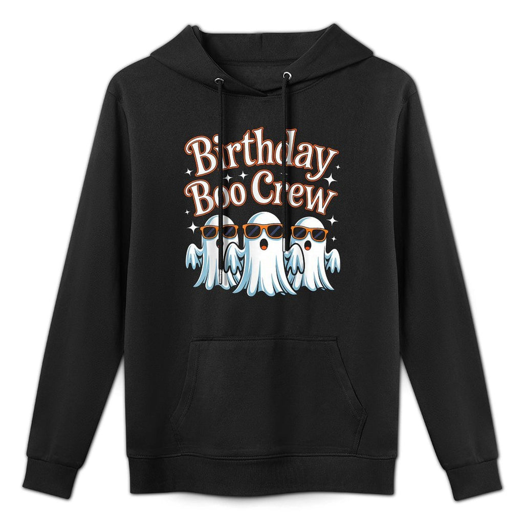 Birthday Boo Crew Matching Halloween Birthday Party Ghosts Layering Staple Hoodie