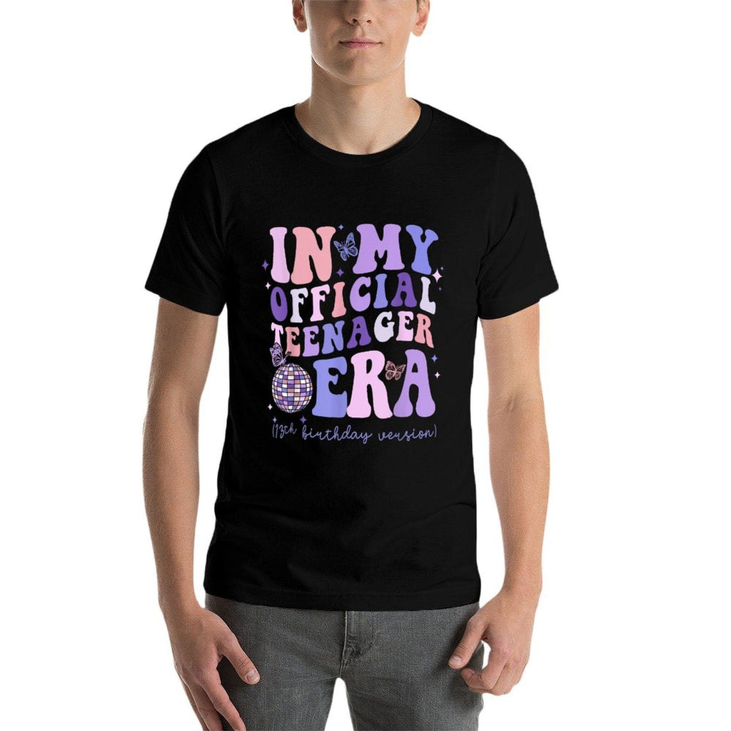 13 Years Old Girl In My Officialnager Era 13th Birthday  Odor-resistant T-Shirt