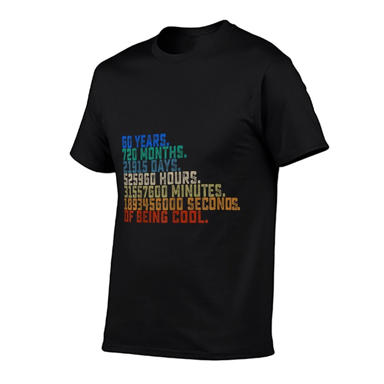 60th Birthday Gift Vintage Retro 60 Years Being Cool  Relaxed-fit T-Shirt