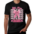 Little Miss Pre-K Grad 2025 Graduation Girls Coquette Bow  Polyester Blend T-Shirt