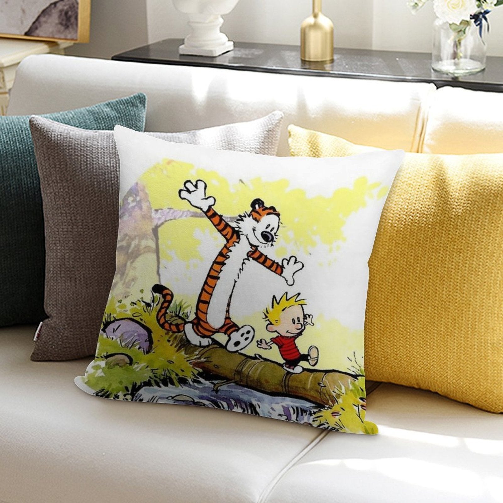 MF82F8BVSPFS0 Soft Fade-Resistant Throw Pillow