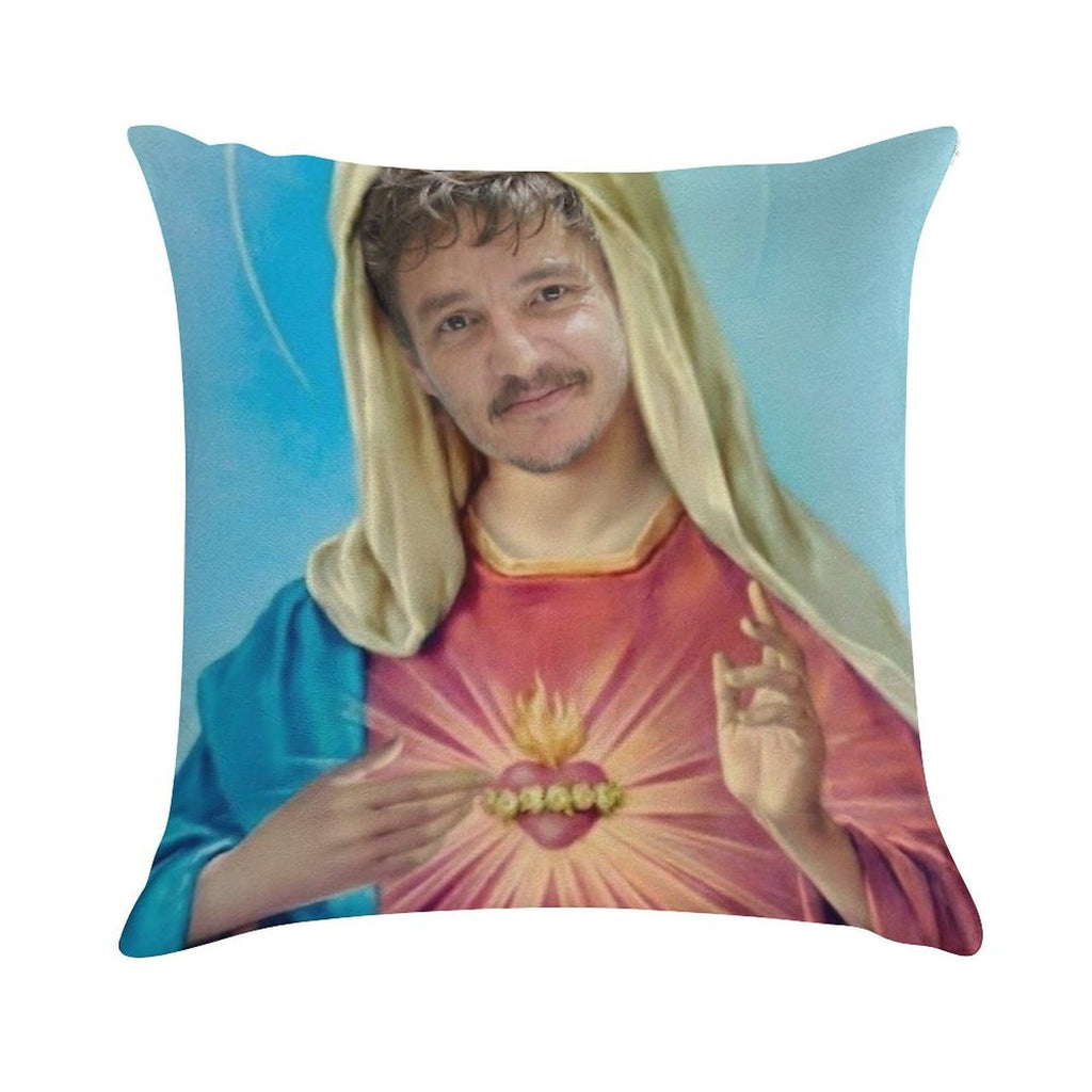 I Believe in Pedro Pascal Soft Bedroom Essential Throw Pillow