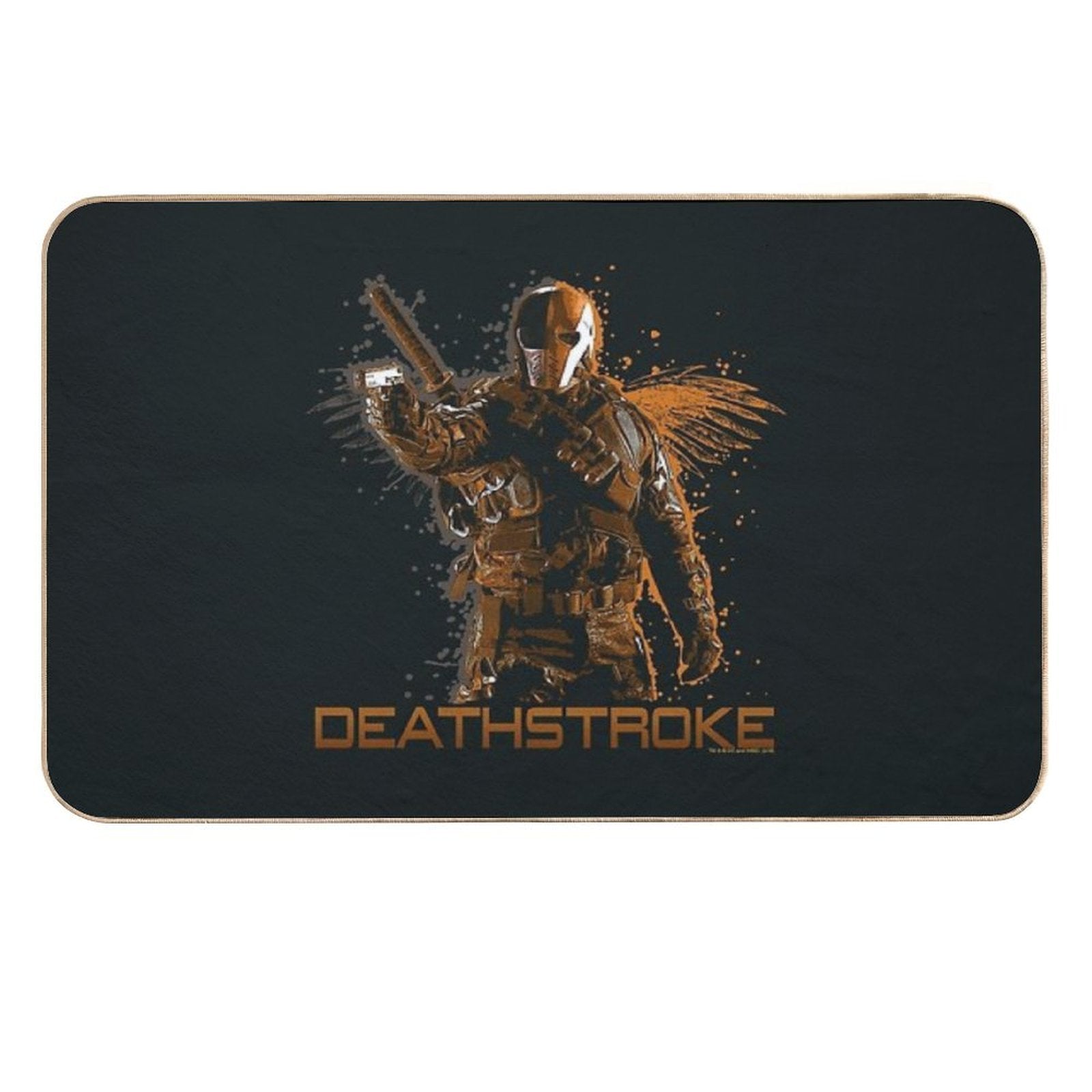ARW128_Arrow Deathstroke  Pet-Safe Bath Mat