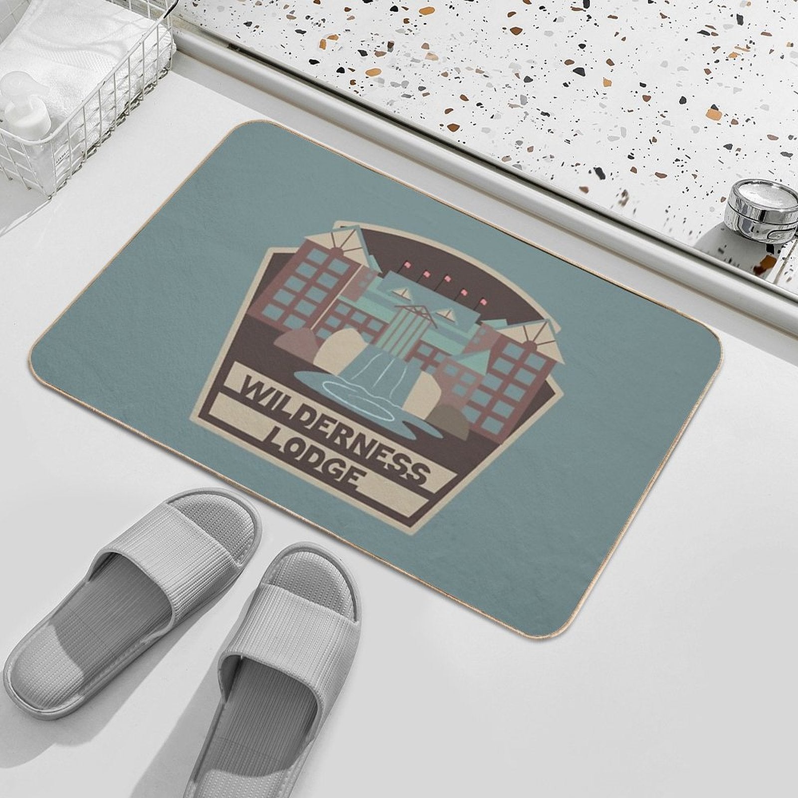 Wilderness Lodge  Toxin-Free Bath Mat