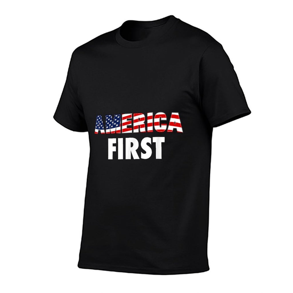America First USA Clothing Companies Businesses  Relaxed-fit T-Shirt