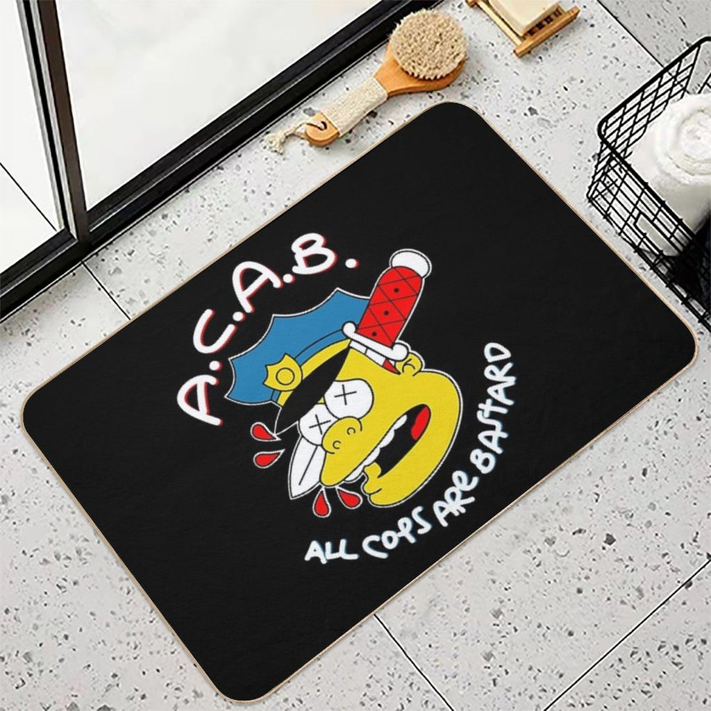 All Cops Are Bastards  Anti-Trip Bath Mat