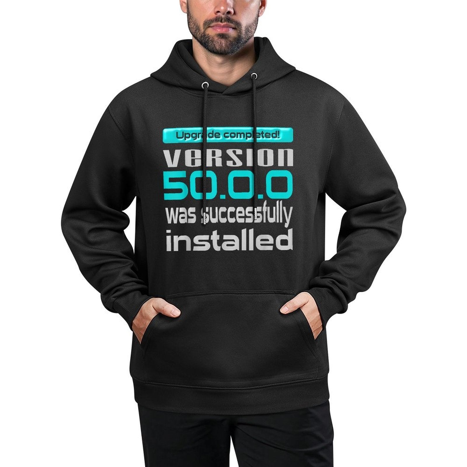 50th Birthday Gift Geek Relaxed Fit Hoodie