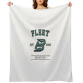 Boston Fleet PWHL Vintage Logo Comfort Throw Blanket