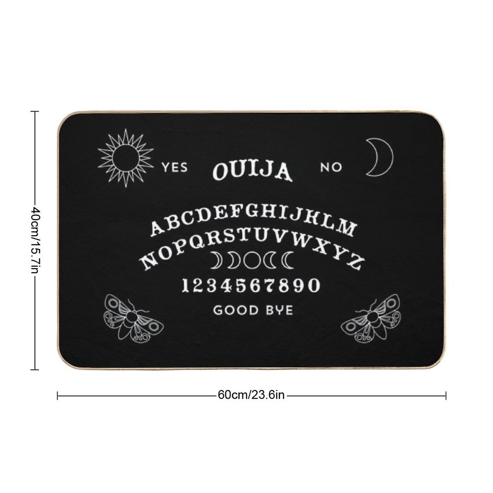 Ouija Board  Slip-Resistant Bath Mat