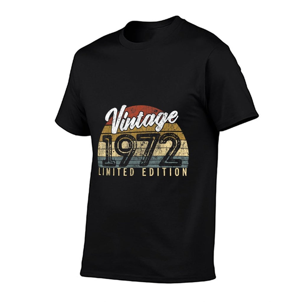 Vintage 1972 Limited Edition 50 Years Old 50th Birthday  Slim-fit Cut T-Shirt