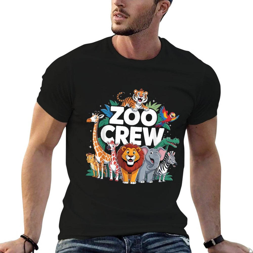 Zoo Crew Jungle Animal Lover Safari Wildlife Zoo Keeper  Classic T-Shirt