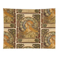 Zodiac Lady Art Nouveau Vintage Art - Alphonse Mucha Tapestry