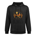 Celestial Boho Desert Landscape Joshua Tree California Medium-Weight Fabric Hoodie