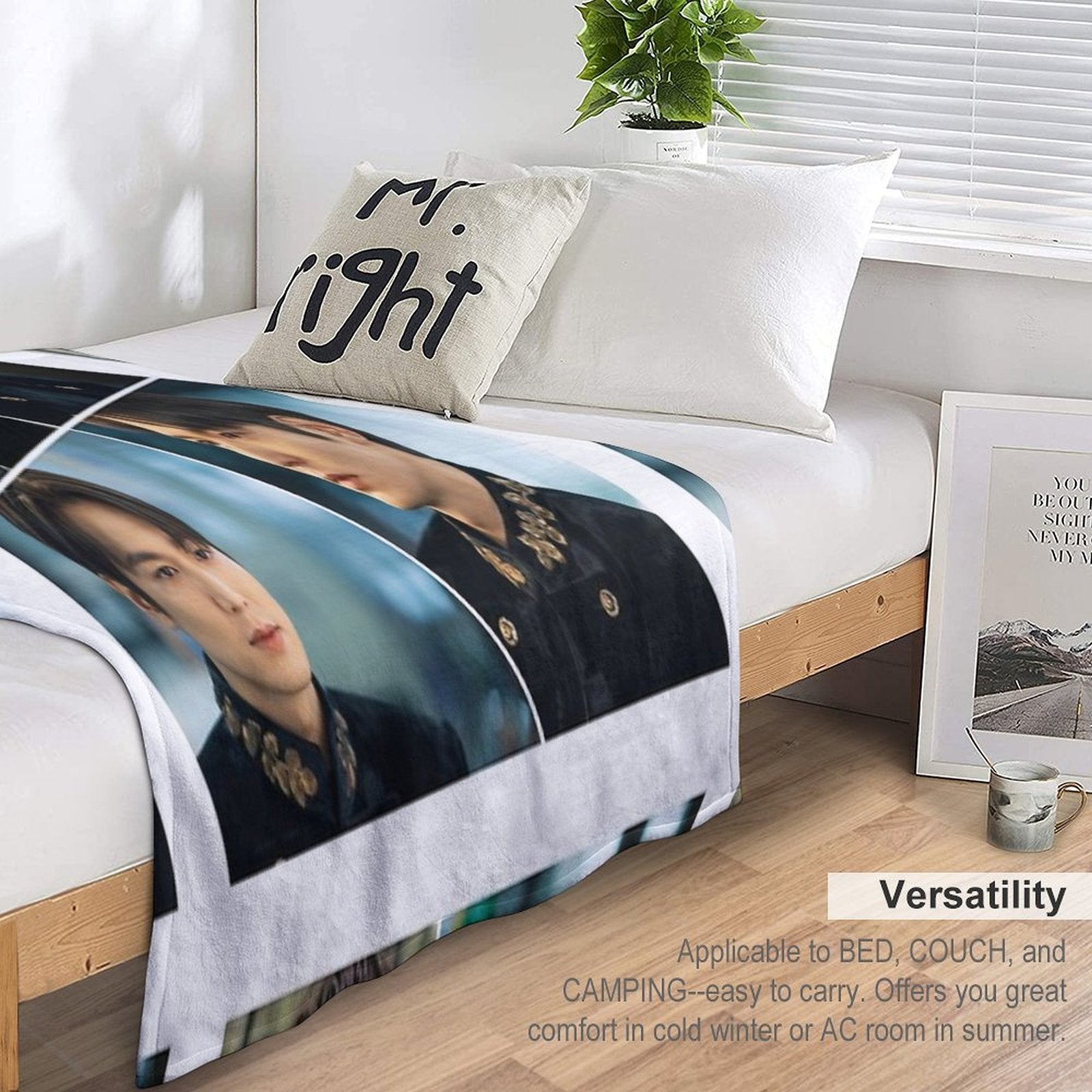 Lee Min Ho The King Handsome Collage Comfort Throw Blanket