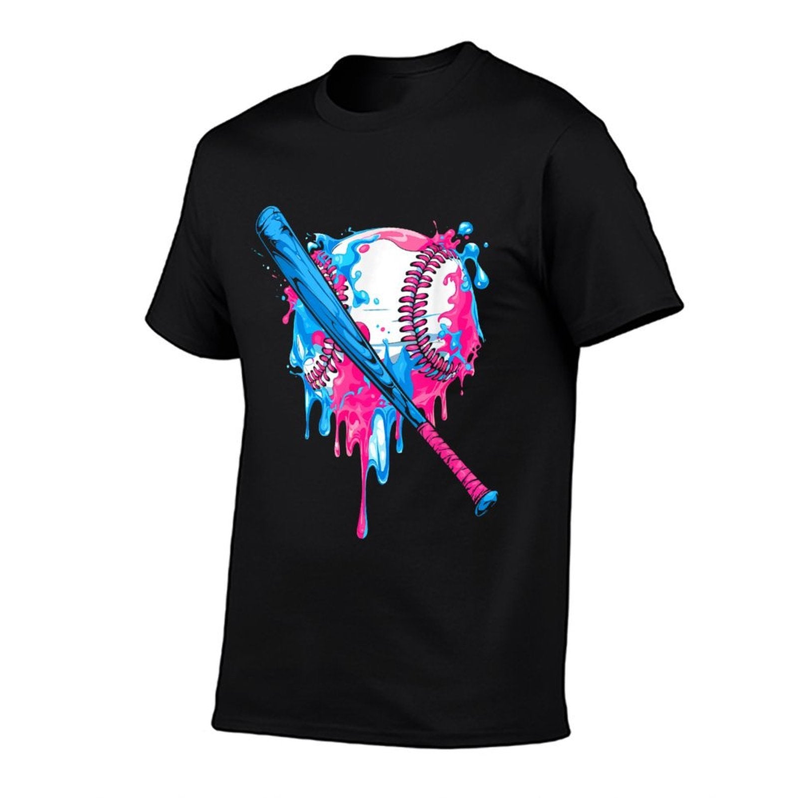 Respect The Drip Baseball Drip Boys Ice Cream Drip Youth  High-quality Stitching T-Shirt